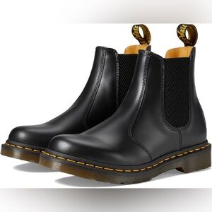 Dr. Martens Black Leather Chelsea Boots